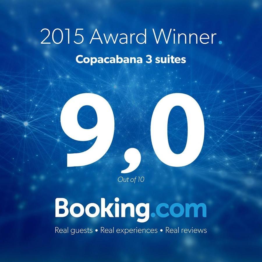 Copacabana 3 Suites, Andar Alto Com Vista Mar, 9 Camas, Enorme, Wifi 300Mb, Ar Condicionado Em Todas Suites, Pauloangerami Mvc1812 Rio de Janeiro Eksteriør bilde