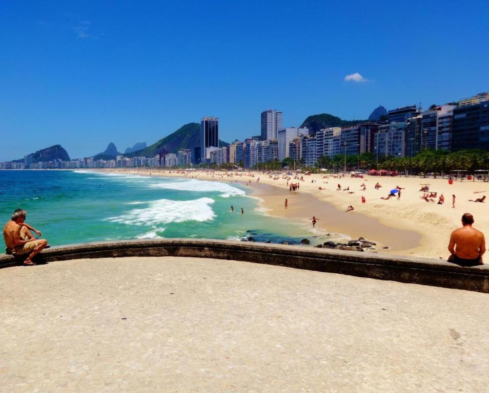 Copacabana 3 Suites, Andar Alto Com Vista Mar, 9 Camas, Enorme, Wifi 300Mb, Ar Condicionado Em Todas Suites, Pauloangerami Mvc1812 Rio de Janeiro Eksteriør bilde