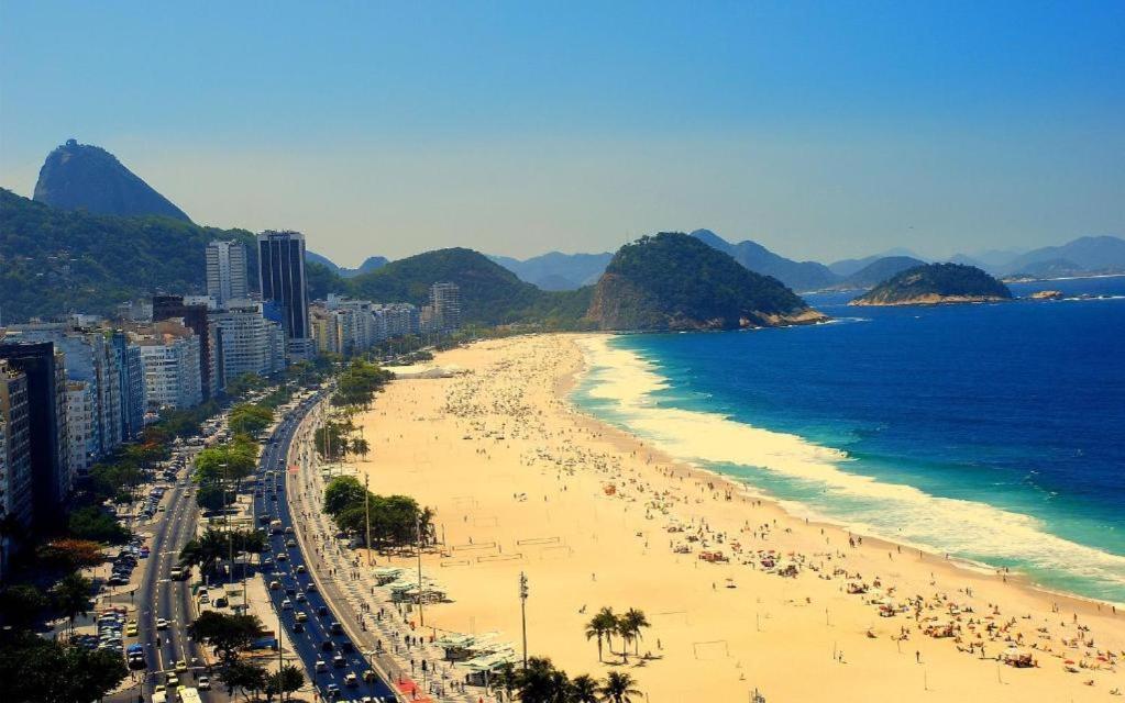 Copacabana 3 Suites, Andar Alto Com Vista Mar, 9 Camas, Enorme, Wifi 300Mb, Ar Condicionado Em Todas Suites, Pauloangerami Mvc1812 Rio de Janeiro Eksteriør bilde